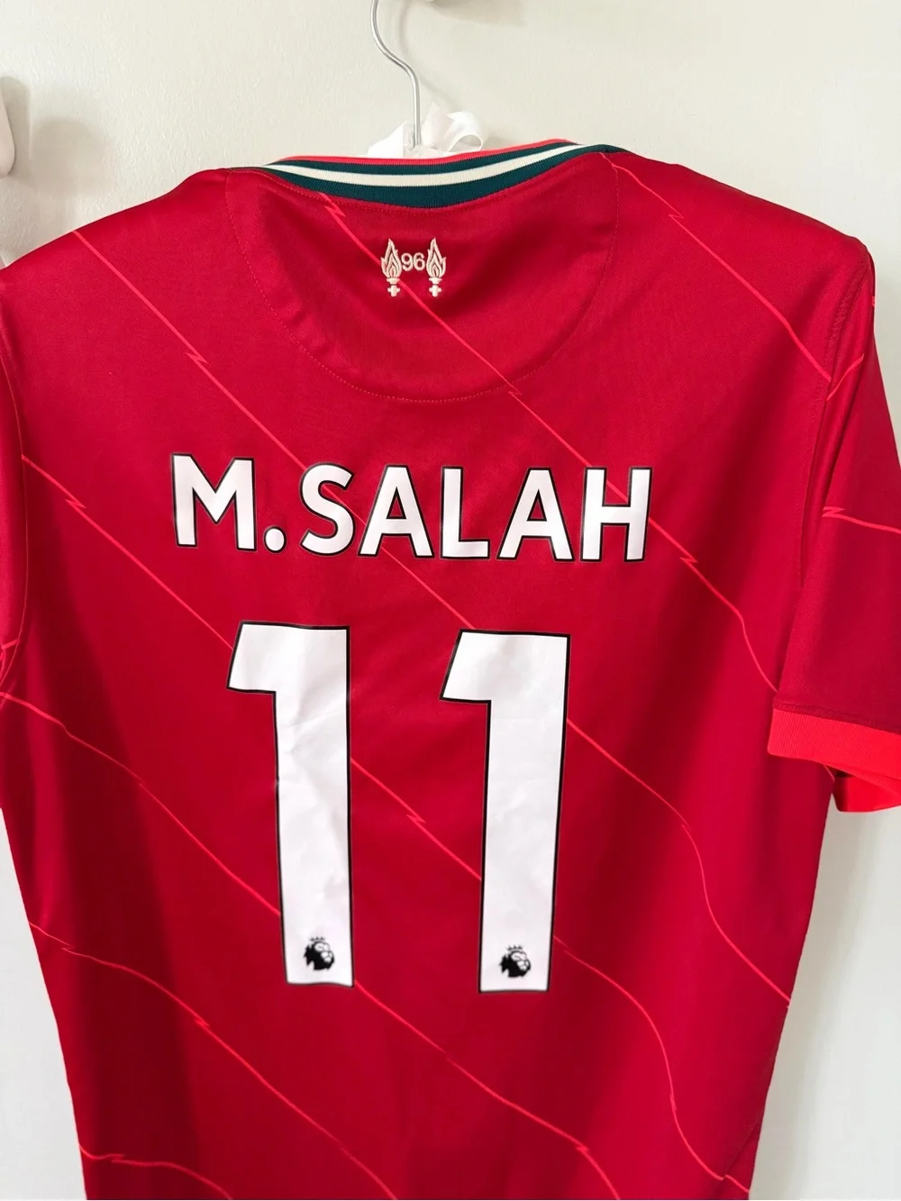 Liverpool FC Men’s Soccer Jersey Home Red Salah #11